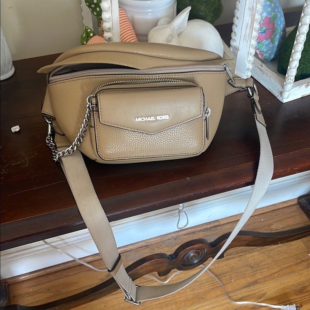 Michael Kors Tan Crossbody Bag